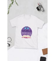 Dünya Okuma Yazma Günü Tasarımlı T-shirt