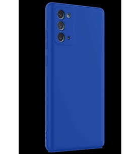 Galaxy Note 20 Kılıf First Silikon - Mavi