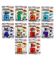 Pocket Morphers Dönüşebilen Numaralar 10'lu Set