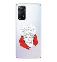 Xiaomi Redmi Note 11 PRO Uyumlu İtadori Tasarımlı Şeffaf Telefon Kılıfı