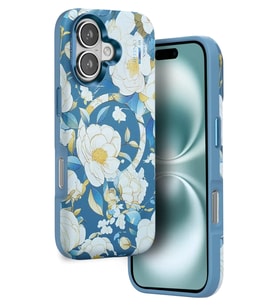 Iphone 16 Flower Series Magsafe Kapak -