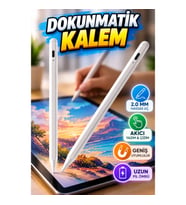 Dokunmatik Kalem Tablet Kalemi 2.0 mm Uçlu Çizim ve Not Alma Stylus Kalem