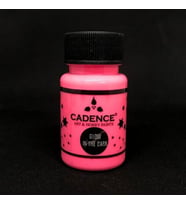 Cadence Karanlıkta Parlayan Boya Glow In The Dark PEMBE 