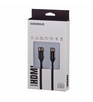 Sonorous Black Series 4K HDMI Kablo - Ultra HD - 2 Metre Kablo