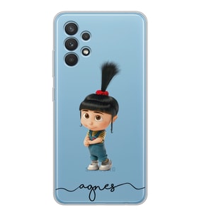 Samsung Agnes Tasarımlı Şeffaf Telefon Kılıfı