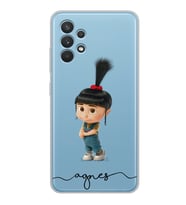 Samsung Agnes Tasarımlı Şeffaf Telefon Kılıfı