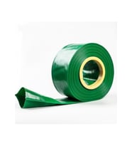 BESTPUMP 4" Pvc Örgülü Layflat Yassı Bez Salma Sulama Hortumu-100Mt