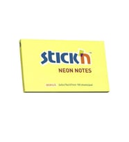 Gıpta Stick'n 76x127mm Yapışkanlı Not Kağıdı Neon Sarı 21135