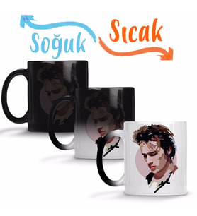 Jeff Buckley Sihirli Kupa Bardak Porselen