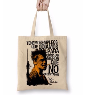 Tyler Durden 2 Bez Çanta Uzun Saplı