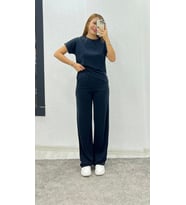 Oysho Pike Kumaş Basic İkili Takım Antrasit