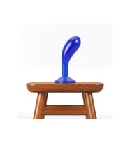 Lovetoy Flawless Clear Prostate Plug 6.0'' Blue Butt Plug