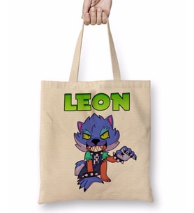 Werewolf Leon Brawl Stars Bez Çanta Uzun Saplı