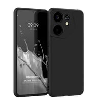 Microsonic Matte Silicone TECNO Camon 20 Premier 5G Kılıf Siyah