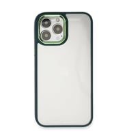İphone 14 Pro Kılıf Dora Kapak - Haki Yeşil