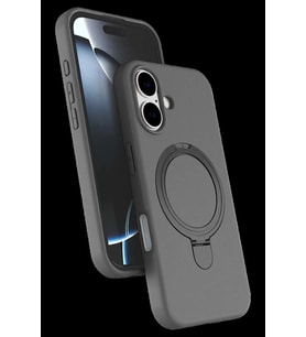 iPhone 16 Regal Magsafe Standlı Kapak - Titan Gri