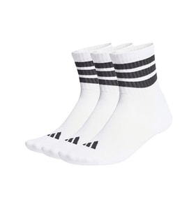 Adidas 3S Ess C Mid 3P Çorap (3 Çift) JZ0529 Beyaz