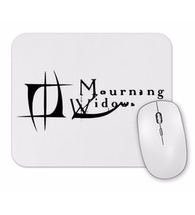 Mourning Widows Logo Mouse Pad
