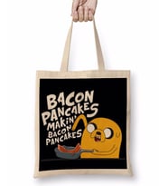 Adventure Time Bacon Pancakes Bez Çanta Uzun Saplı