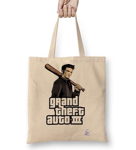 Grand Theft Auto Gta 01 Bez Çanta Uzun Saplı