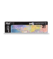 Rich Mastermix Akrilik Boya Pastel Renkler 60cc 12li Set