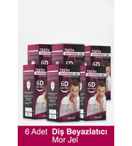 Diş Beyazlatıcı Patlatıcı Jel 6 Kutu 100ml