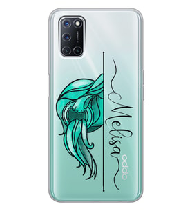 Oppo Kova Burcu Tasarımlı Şeffaf Telefon Kılıfı