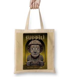 Suppili Bez Çanta Uzun Saplı