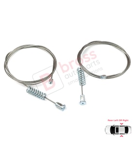 Peugeot 208 MK1 2012-2020 5-Kapı HB Van 2008 MK1 2013-2019 Estate Van İçin Arka Cam Kriko Tamir Seti