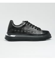Hakiki Deri Comfort Erkek Sneaker (Beyaz)