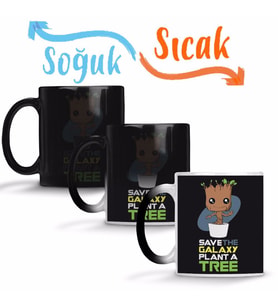 Groot 03 Sihirli Kupa Bardak Porselen