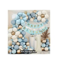 PAPATYA FOLYOLU BALON ZİNCİR SET