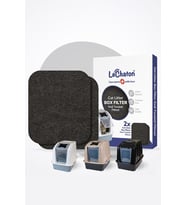 XXL Büyük Boy Kapalı Kedi Tuvaleti İçin 2'li Filtre 13x14 cm (6 mm)