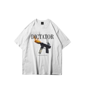Trendiz Unisex Dictator Beyaz Tshirt