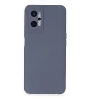 Durukar® Realme 9i 4G Kılıf Nano içi Kadife Silikon - Gri