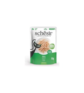 Schesir Pouch Jelly Tavuk Filetolu Jöle İçinde Yetişkin Kedi 70gr