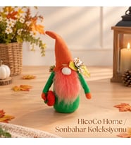 Gnome Sonbahar Şans Cücesi - Cadılar Bayramı / Halloween - Dekoratif Obje/Figür/Hediyelik El Emeği Aksesuar
