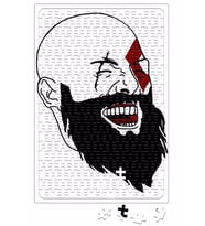 Kratos Laughing Puzzle 240 Parça Yapboz