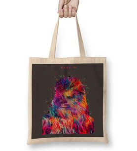 Chewbacca 2 Bez Çanta Uzun Saplı