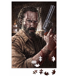 The Walking Dead Rick Çizim Puzzle 240 Parça Yapboz