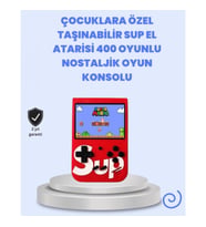 Mey İthalat® TV Bağlantılı Şarjlı Retro Oyun Konsolu