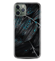 Apple iPhone 11 12 13 14 Pro Max Kılıf Desemli Silikon Foid Green 1643