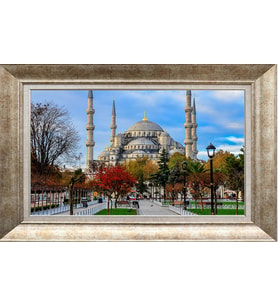 GÜMÜŞ ÇERÇEVELİ TABLO N424