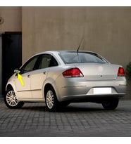 Fiat Linea 2007-2017 Sol Dış Ayna Camı Elektrikli Isıtmalı 71740498