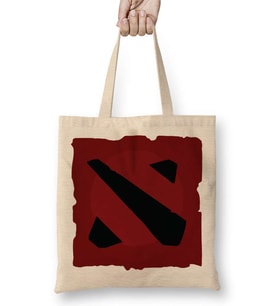 Dota 2 Logo Bez Çanta Uzun Saplı