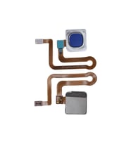 Vivo Y17 2019 Parmak İzi Flex Mavi