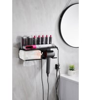 Airwrap Stand - Saç Kurutma Makinesi Askısı - Banyo Rafı