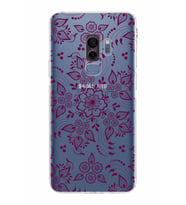Samsung Galaxy S9 Plus  Kamera Korumalı Kapak Nostalji Desen Tasarımlı  Şeffaf Kılıf