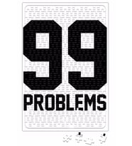 99 Problems Puzzle 240 Parça Yapboz