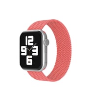 Uray store Apple Watch 42mm Ayarlı Solo Silikon Kordon - Pembe